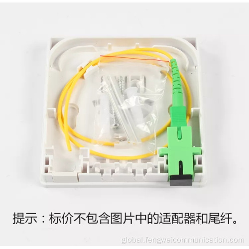 Fiber Optic Splice Box Model 86 Optical fiber information desktop box Factory